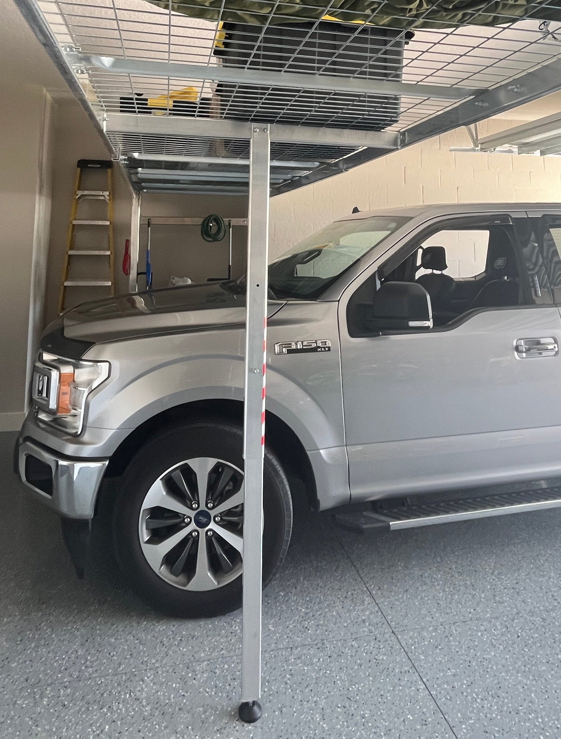 Overhead Garage Storage — Floor-Supported, No Drilling — 2,000 lbs – ARackAbove