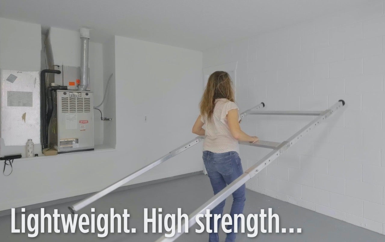 ARackAbove | Overhead Storage Racks That Move When You Move